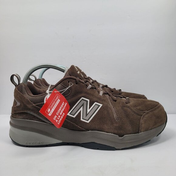 New Balance MX608UB5 Men's Suede Athletic Brown Sneakers US Size 14 4E NWB - Picture 3 of 10